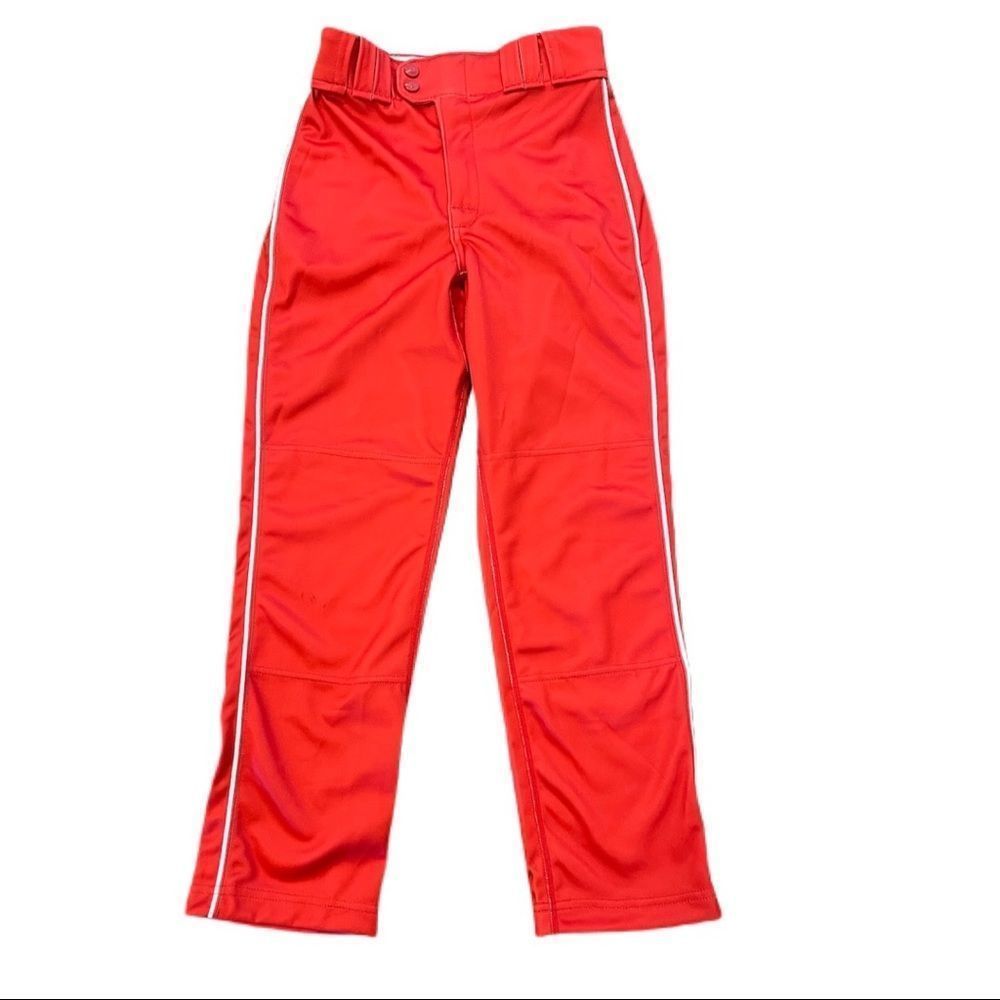 Rawlings youth medium pro150 red baseball pants NWOT